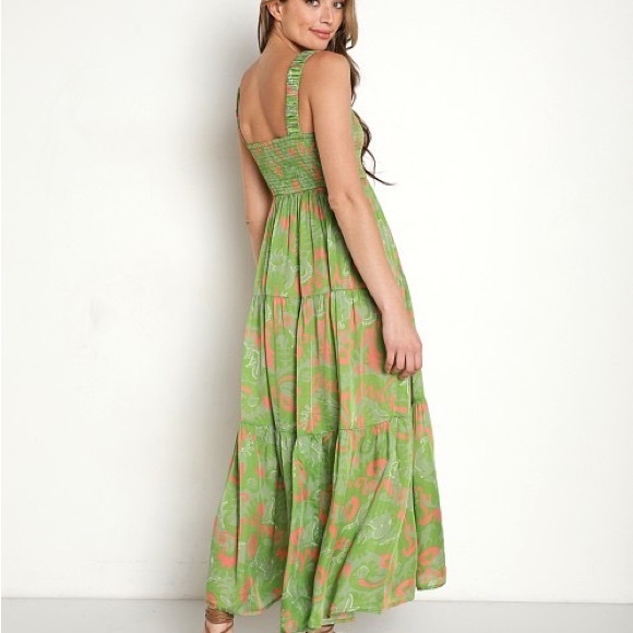 Cleobella Julia Maxi Dress Abstract Print - Picture 5 of 7